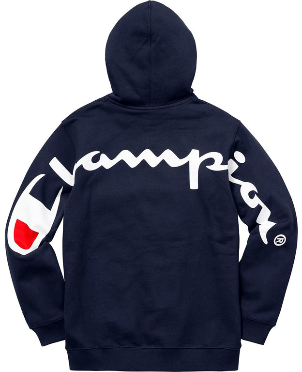 Supreme Champion Hooded Sweatshirt (SS18)- Navy