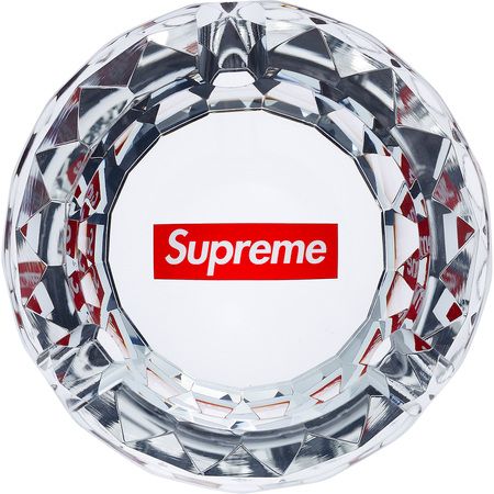 Supreme Diamond Cut Crystal Ashtray