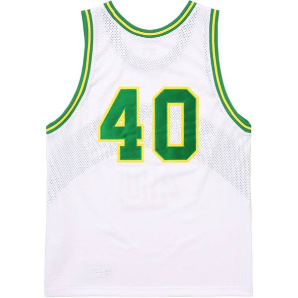 Supreme Curve Basketball Jersey White/Green
