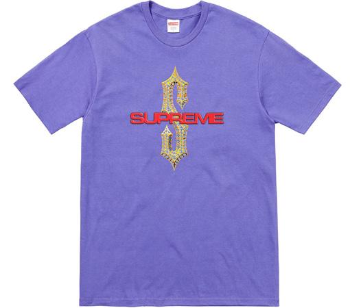 Supreme Diamonds Tee- Light Purple