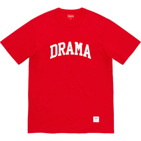 Supreme Drama S/S Top- Red