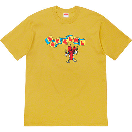 Supreme Dynamite Tee- Acid Yellow