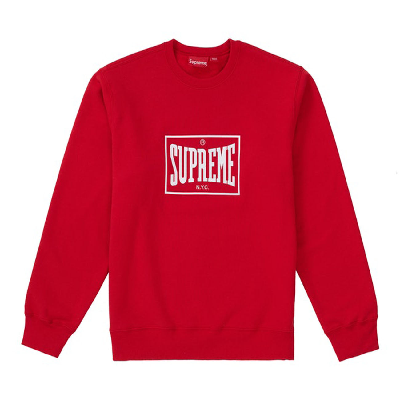 Supreme Warm Up Crewneck- Red