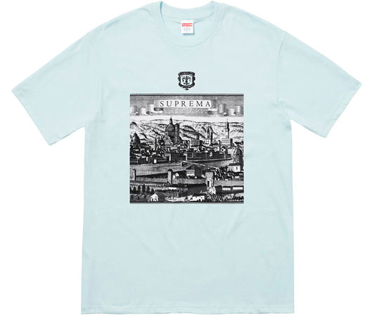 Supreme Fiorenza Tee- Pale Blue