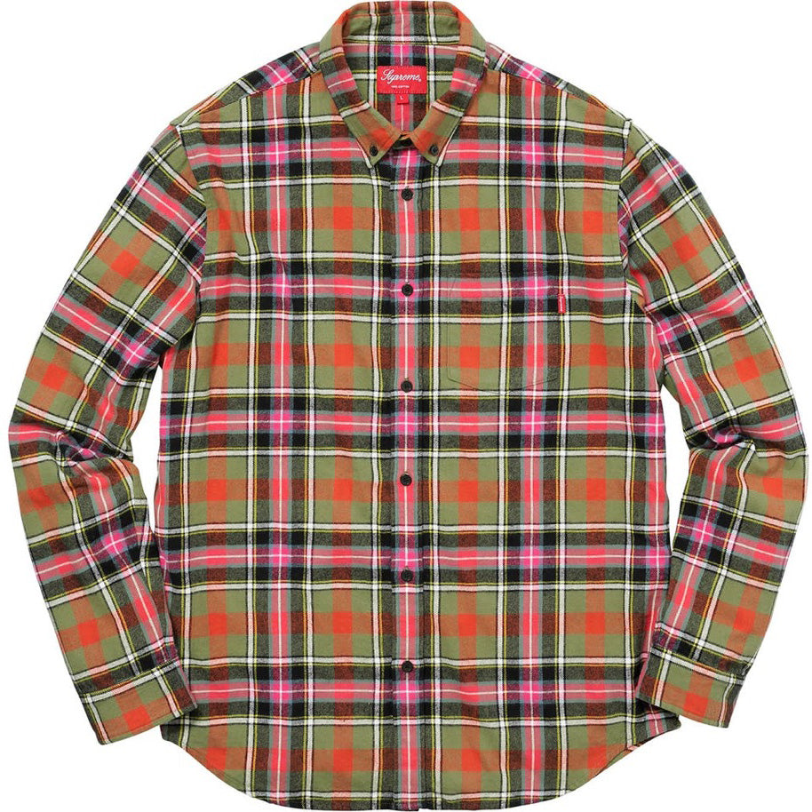 Supreme Tartan Flannel Shirt