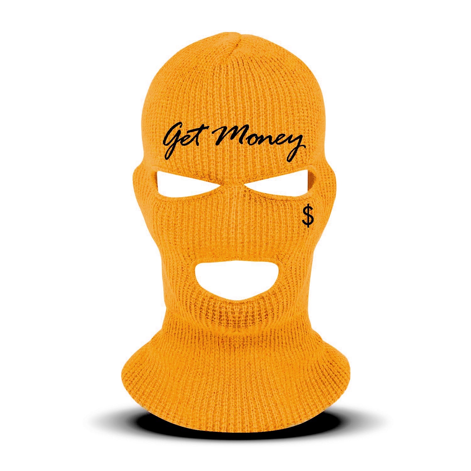Gold Get Money Ski Mask - CLR