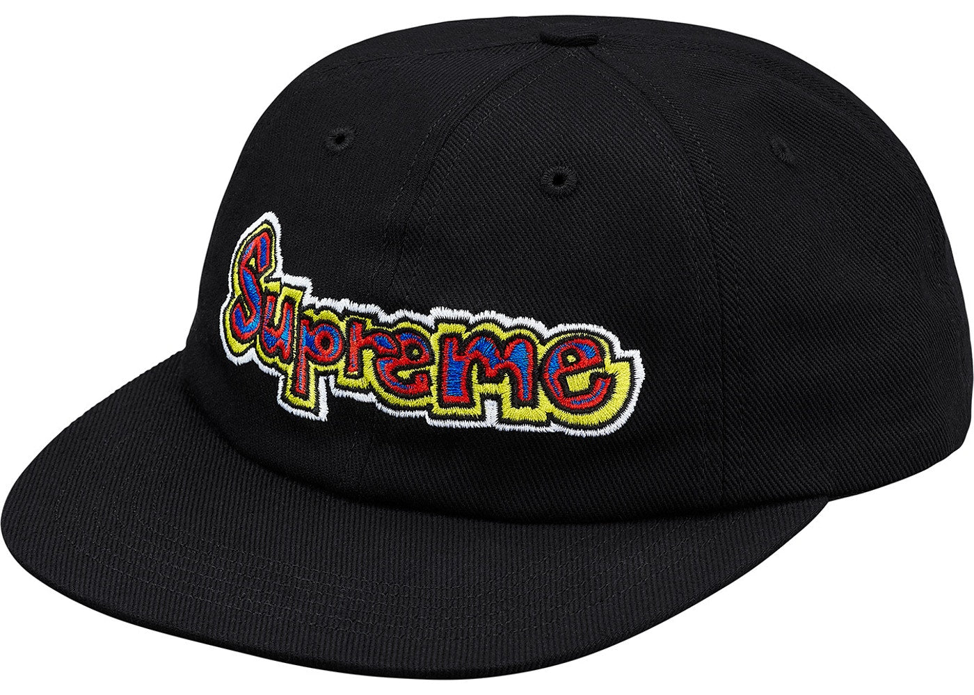 Supreme Gonz Logo 6-Panel- Black