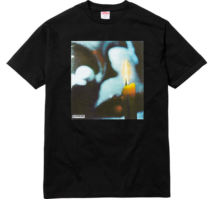 Supreme Candle Tee- Black