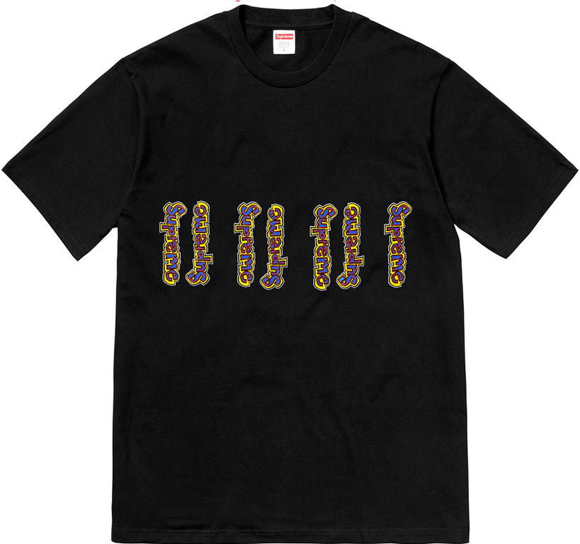 Supreme Gonz Logo  Tee- Black