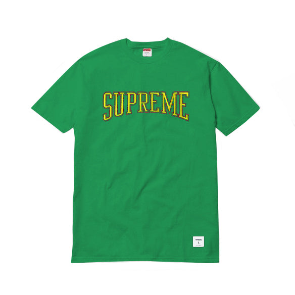 SUPREME Dotted Arc Tee -kelly green