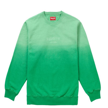 Supreme Dipped Crewneck- Green