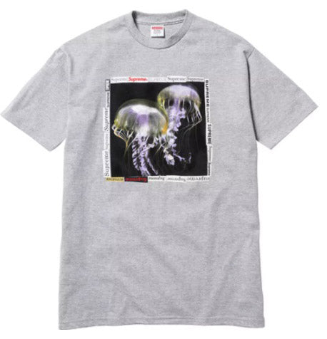 Supreme Jellyfish Tee- Heather Grey