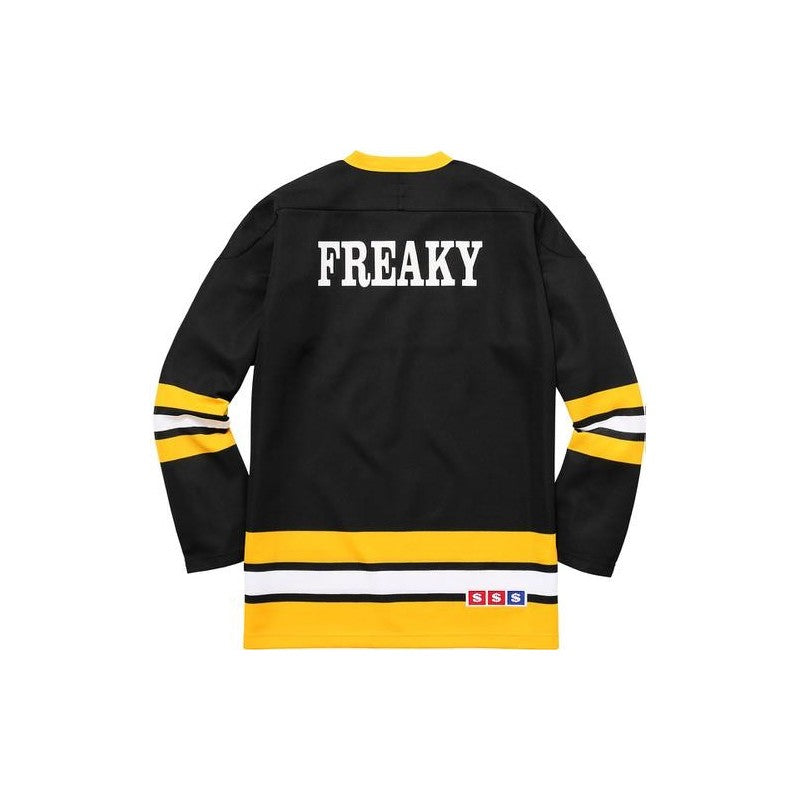 Supreme Freaky Hockey Jersey- Black