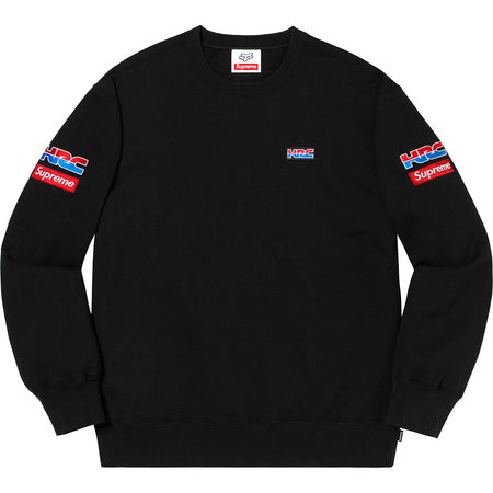 Supreme Honda Fox Racing Crewneck- Black