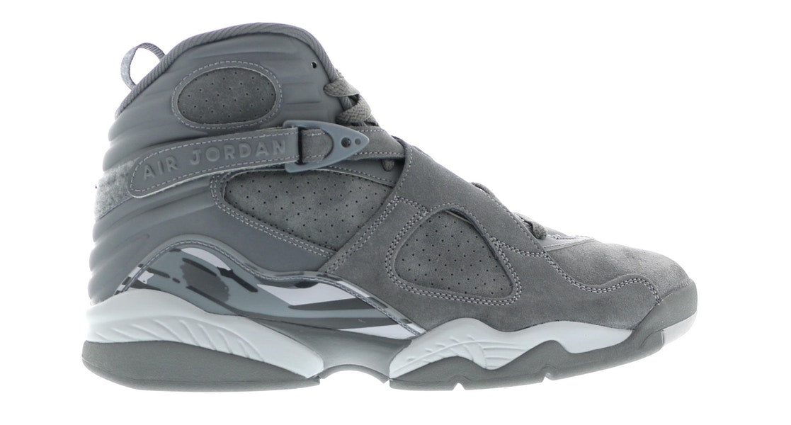 Jordan 8 Retro Cool Grey- 8.5