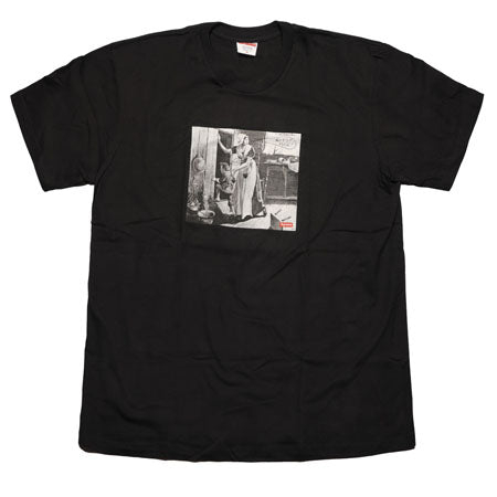 Supreme Mike Kelley Hiding From Indians Tee- Black