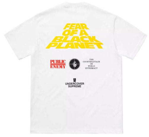 Supreme UNDERCOVER/Public Enemy White House Tee- White