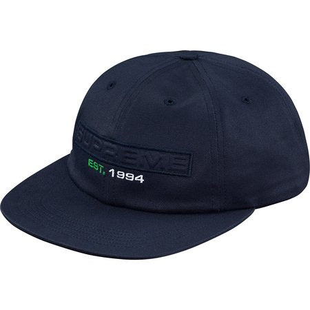 Supreme Embossed Logo 6-Panel- Navy