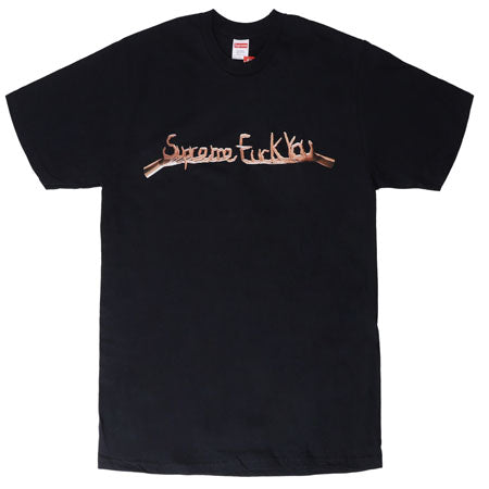 Supreme Fuck You Tee- Black