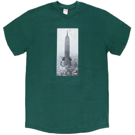 Supreme Mike Kelley The Empire State Building Tee- Dark Green
