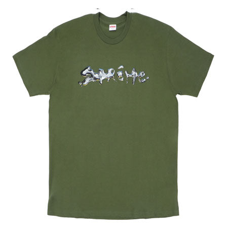 Supreme Liquid Tee- Olive