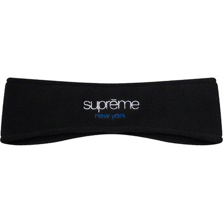 Supreme Polartec Headband- Black