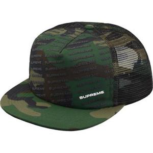 Supreme Repeat Mesh Back 5-Panel- Woodland Camo