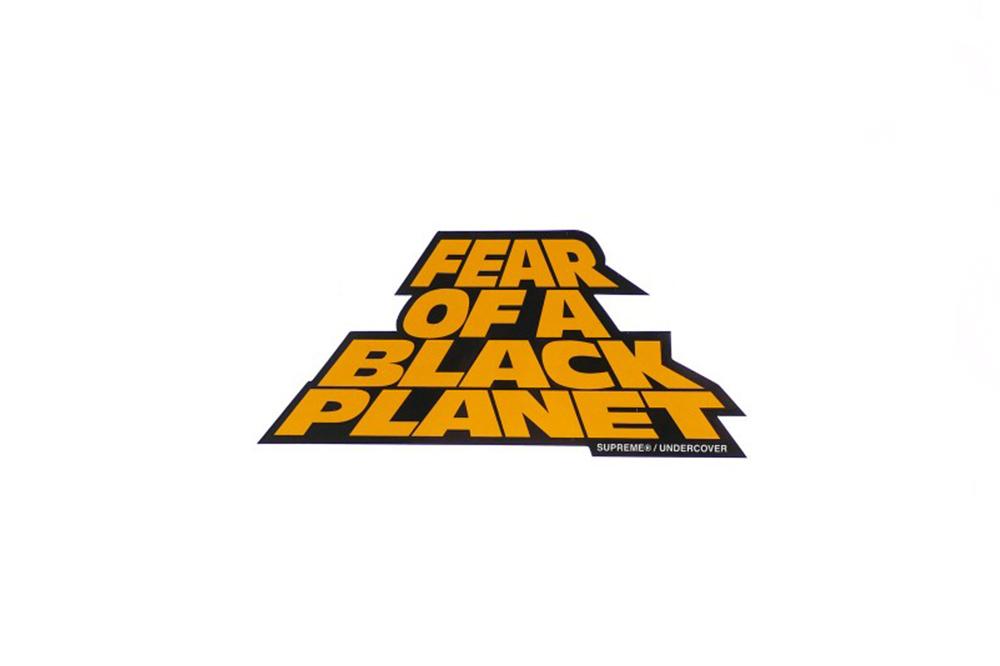 Supreme Fear of a Black Planet Sticker
