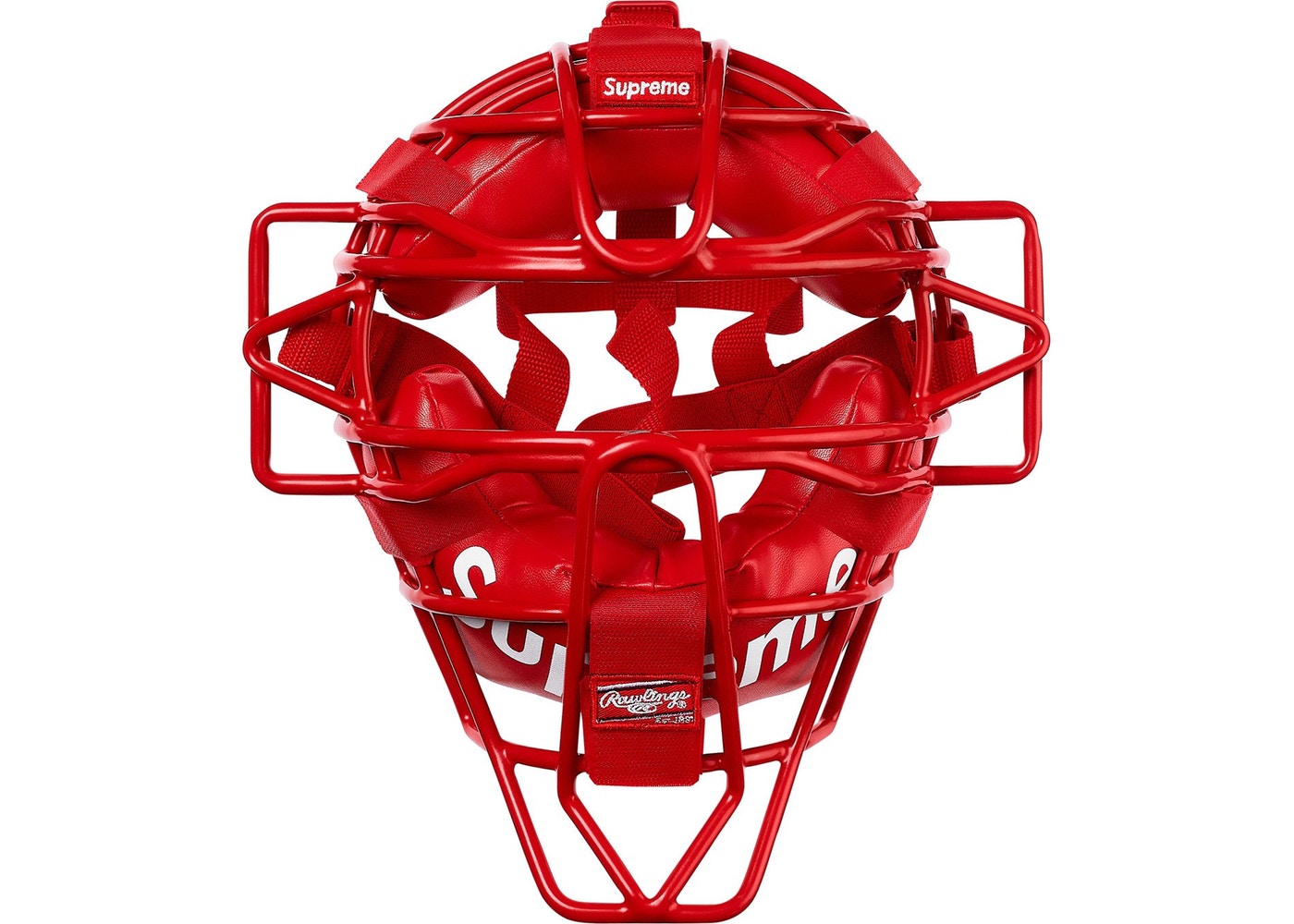 Supreme Rawlings Catcher's Mask- Red