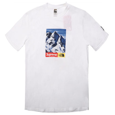 Supreme The North Face Mountain Tee- White