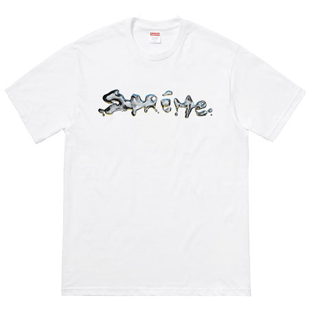 Supreme Liquid Tee- White