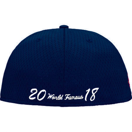 Supreme Mesh Box Logo New Era cap (navy)