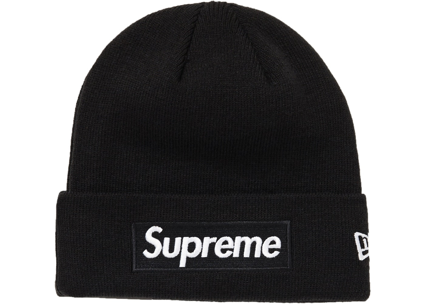 Supreme New Era Box Logo Beanie (FW18)- Black