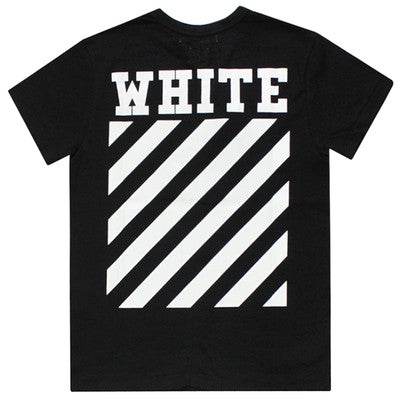 OFF WHITE Classic Strip Tee