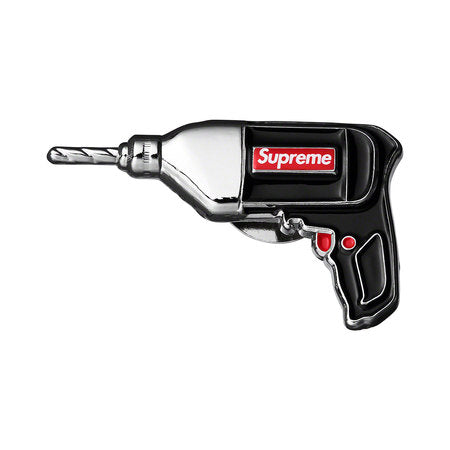Supreme Power Drill Pin- Black