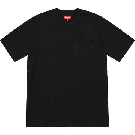 Supreme S/S Pocket Tee- Black