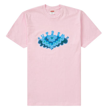 Supreme Cloud Tee- Light Pink