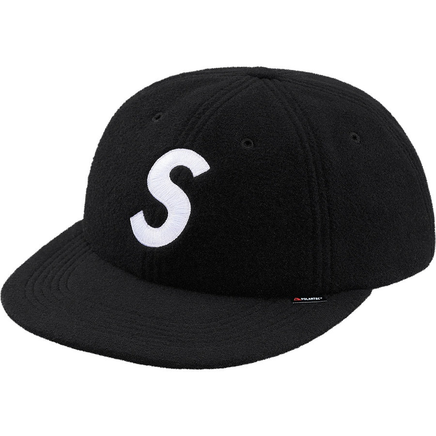 Supreme Polartec S Logo Polartec 6-Panel- Black