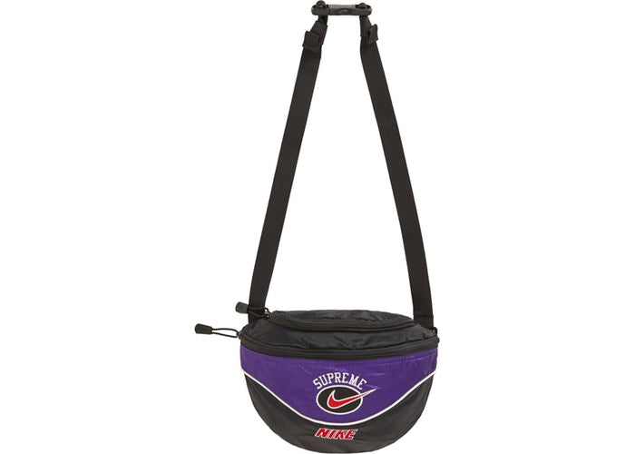 Supreme Nike Shoulder Bag- Purple