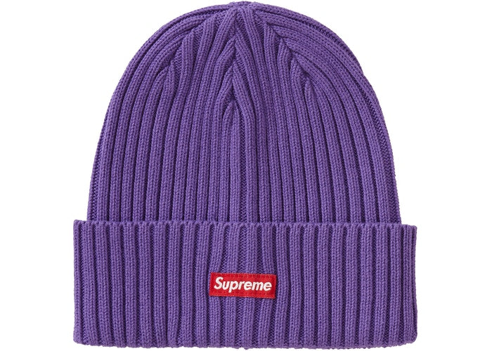 Supreme Overdyed Beanie- Purple