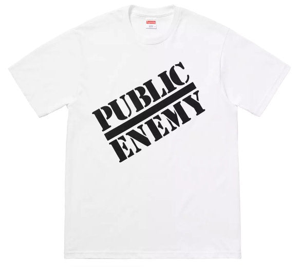 Supreme Undercover/Public Enemy Tee- White