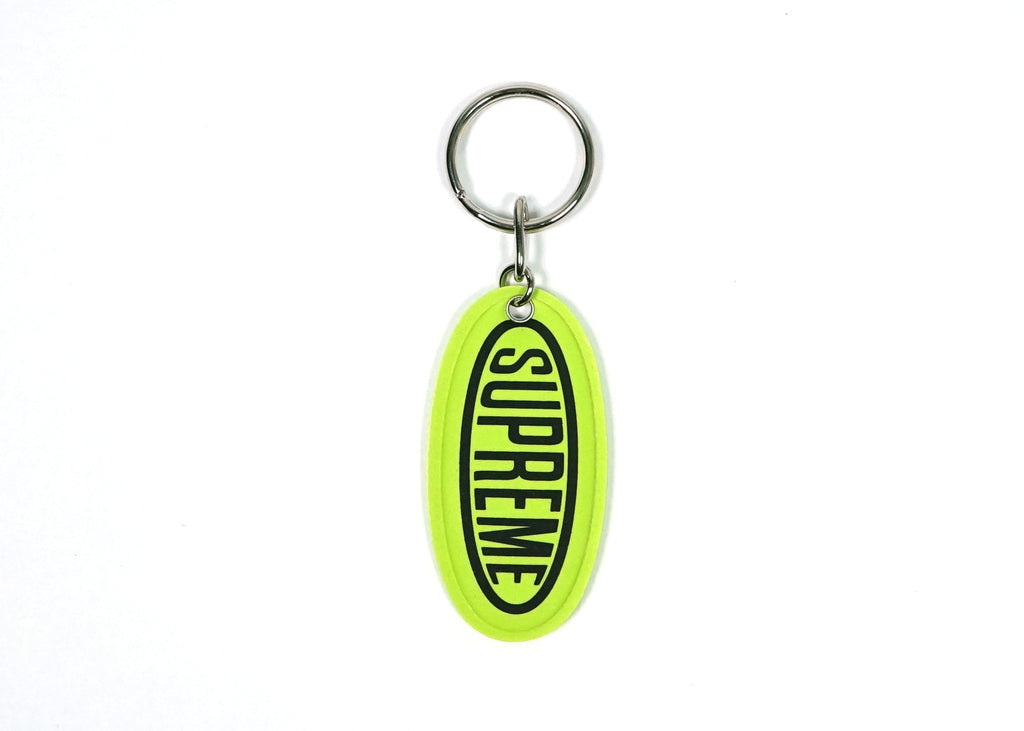 Supreme Reflective Keychain- Brilliant Green