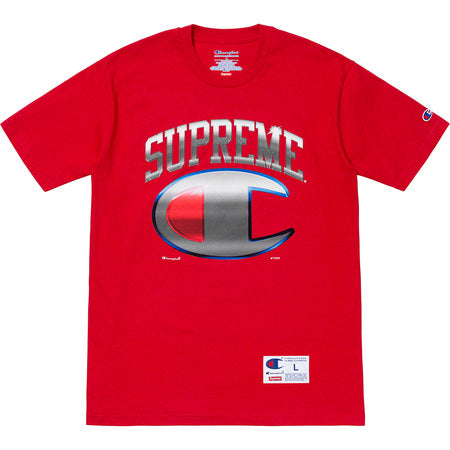 Supreme Champion Chrome S/S Top- Red