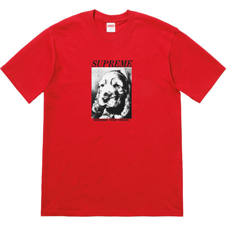 Supreme Remember Tee- Red