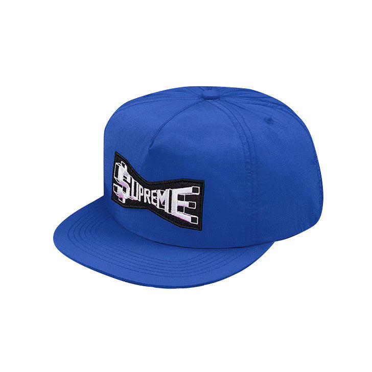 Supreme Skew Nylon 5-Panel Royal