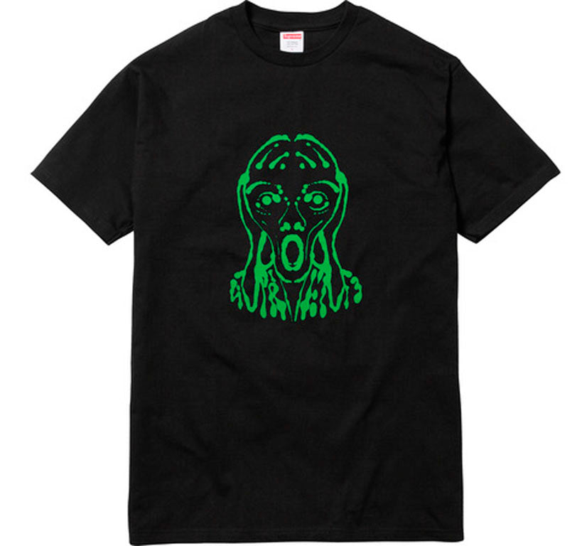 Supreme Scream Tee- Black