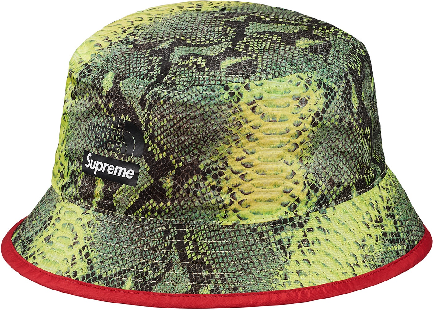 Supreme The North Face Snakeskin Packable Reversible- Crusher Green