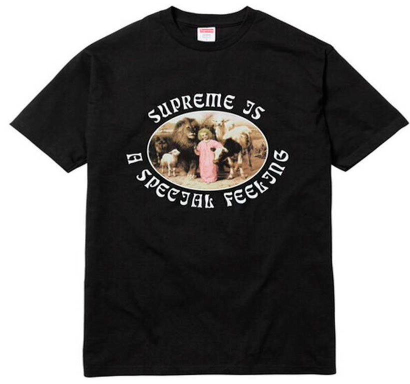 Supreme is a Special Feeling Tee- Black