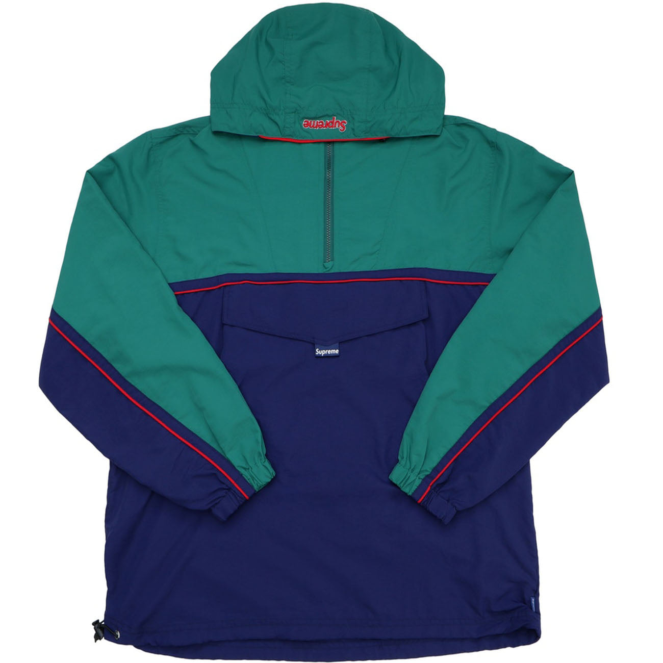 Supreme Split Anorak- Green