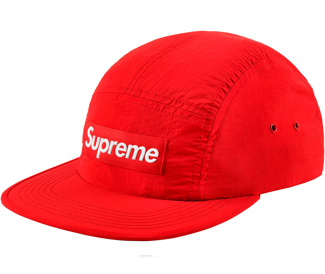 Supreme Raised Logo Patch Camp Cap- Red